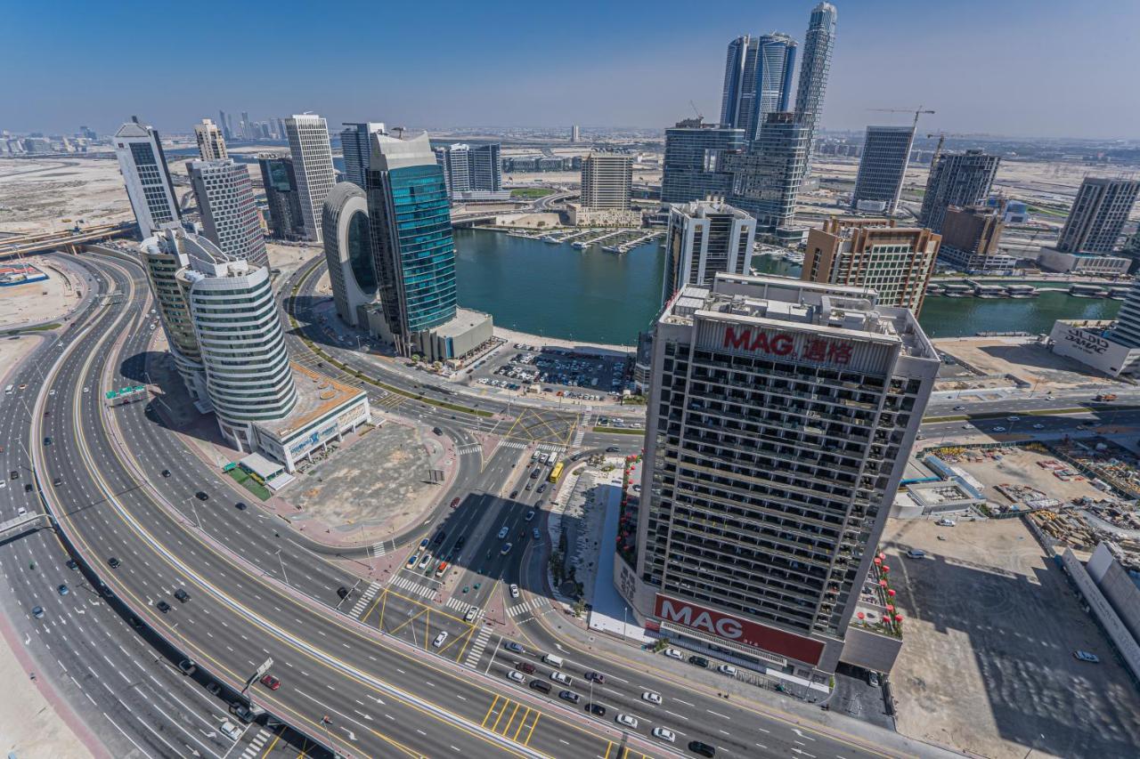 Higuests - Spacious Studio With City Views Near Dubai Mall Bagian luar foto